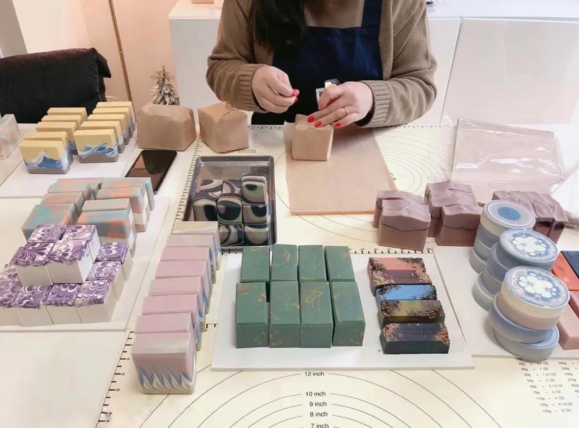 手工皂创业项目，打造职场宝妈副业，传递美好生活