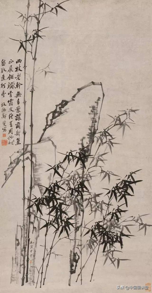 中国十大竹子名画(郑板桥竹子十首有名的诗带画)-1 中国十大竹子名画(郑板桥竹子十首有名的诗带画)-1
