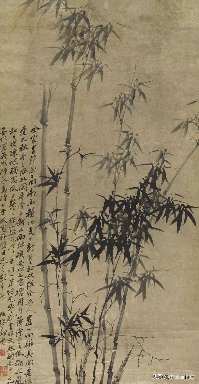 中国十大竹子名画(郑板桥竹子十首有名的诗带画)-1 中国十大竹子名画(郑板桥竹子十首有名的诗带画)-1