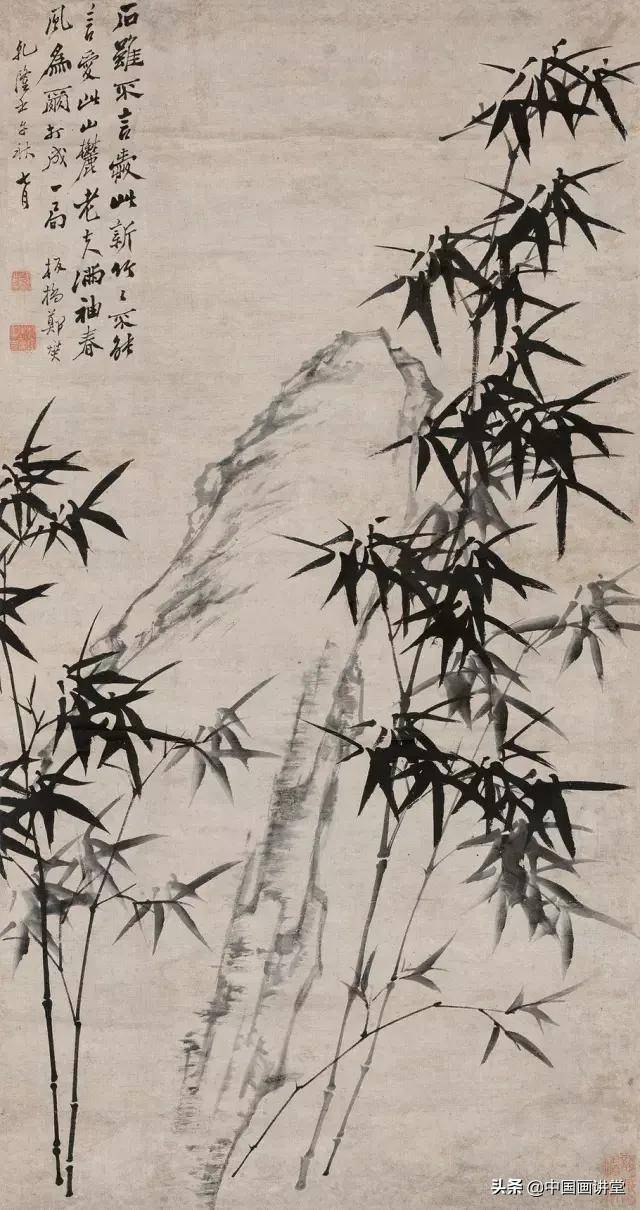 中国十大竹子名画(郑板桥竹子十首有名的诗带画)-1 中国十大竹子名画(郑板桥竹子十首有名的诗带画)-1