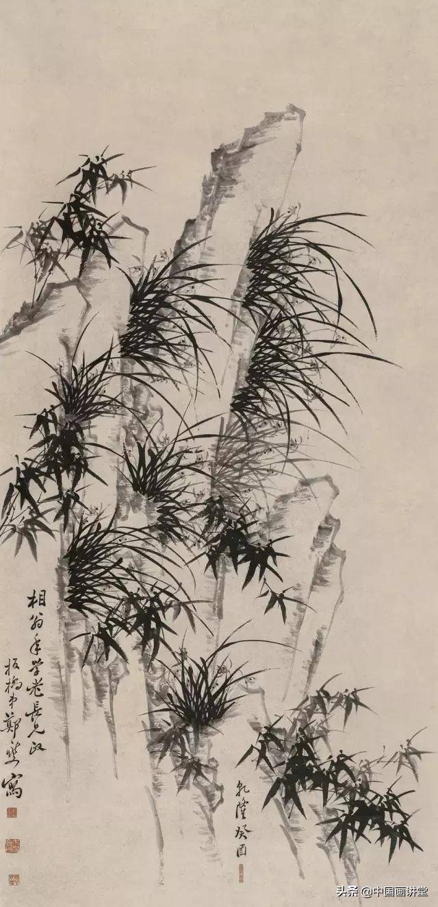 中国十大竹子名画(郑板桥竹子十首有名的诗带画)-1 中国十大竹子名画(郑板桥竹子十首有名的诗带画)-1