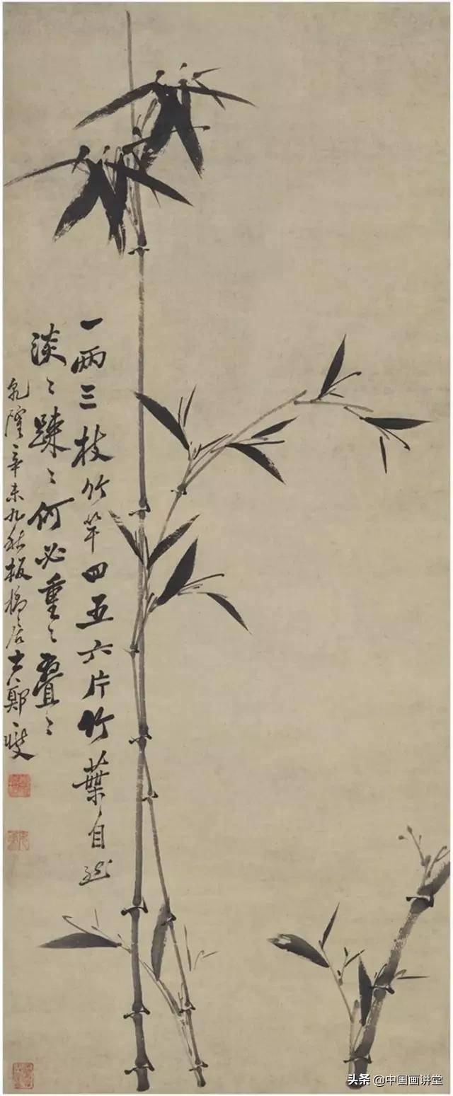 中国十大竹子名画(郑板桥竹子十首有名的诗带画)-1 中国十大竹子名画(郑板桥竹子十首有名的诗带画)-1