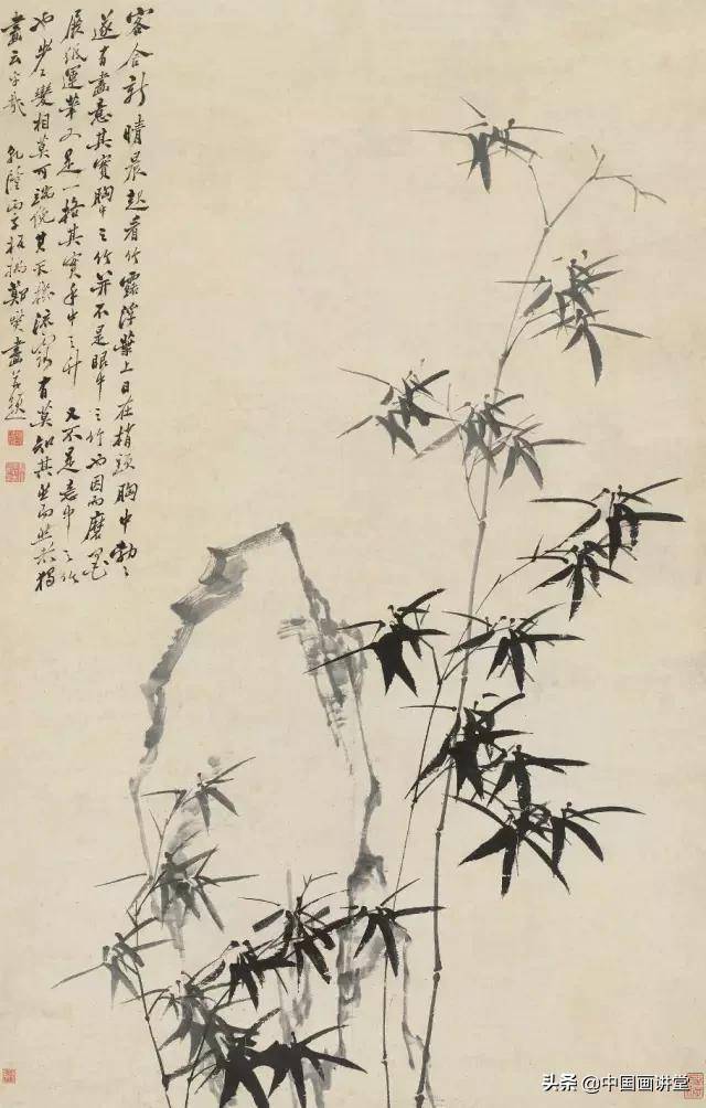 中国十大竹子名画(郑板桥竹子十首有名的诗带画)-1 中国十大竹子名画(郑板桥竹子十首有名的诗带画)-1