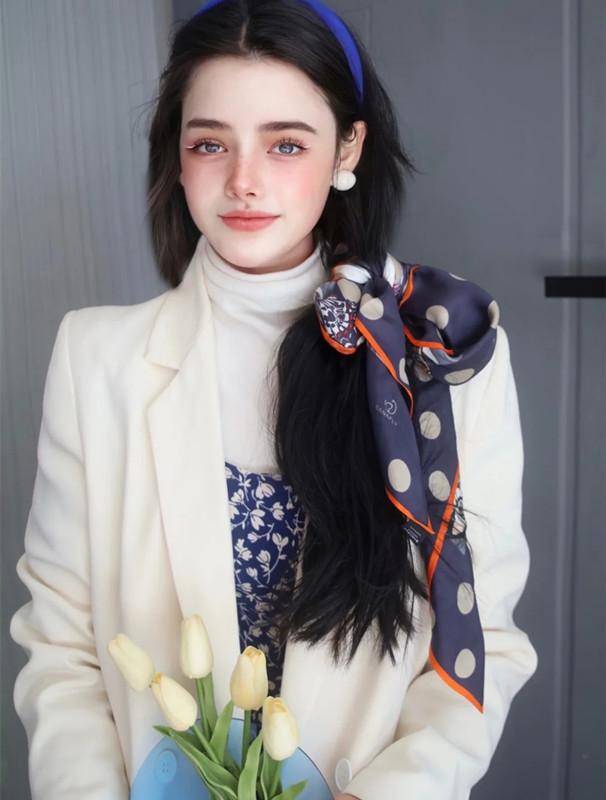 丝巾的围法怎么围才好看(丝巾的各种围法图解)-1 丝巾的围法怎么围才好看(丝巾的各种围法图解)-1