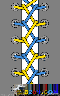 8种漂亮的系鞋带方法-1
