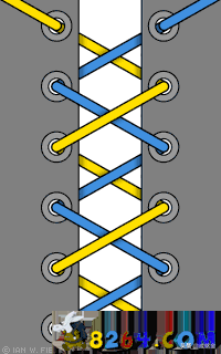 8种漂亮的系鞋带方法-1