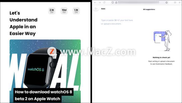苹果电脑分屏怎么设置-1 苹果电脑分屏怎么设置-1