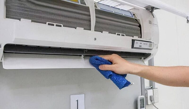 小天鹅空调怎么拆开清洗过滤网-1 小天鹅空调怎么拆开清洗过滤网-1