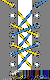 8种漂亮的系鞋带方法-1