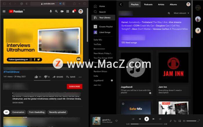苹果Mac电脑分屏怎么设置-赚在家创业号
