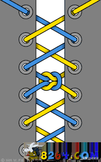 8种漂亮的系鞋带方法-1