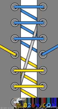 8种漂亮的系鞋带方法-1