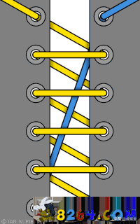8种漂亮的系鞋带方法-1