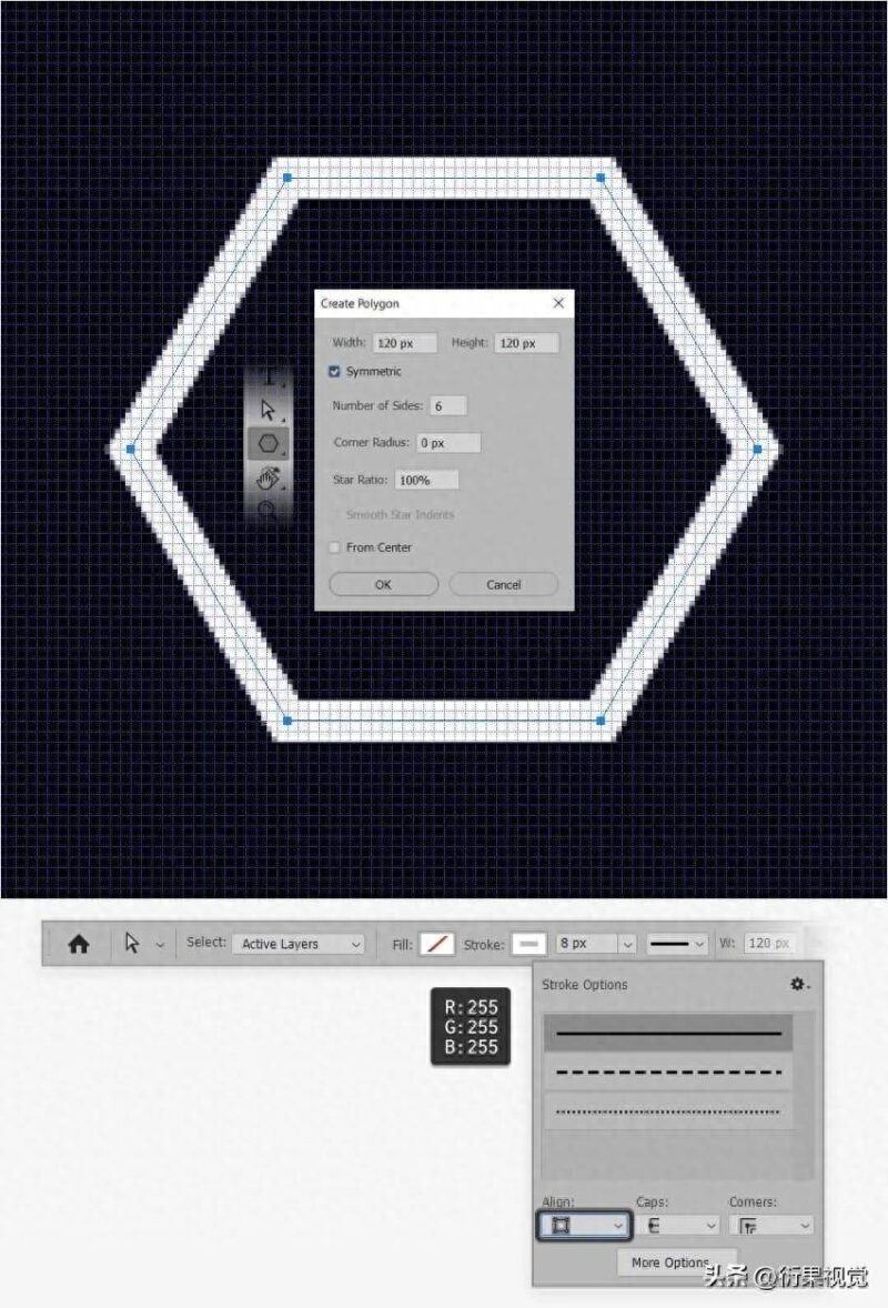 怎么用ps快速画格子-1 怎么用ps快速画格子-1