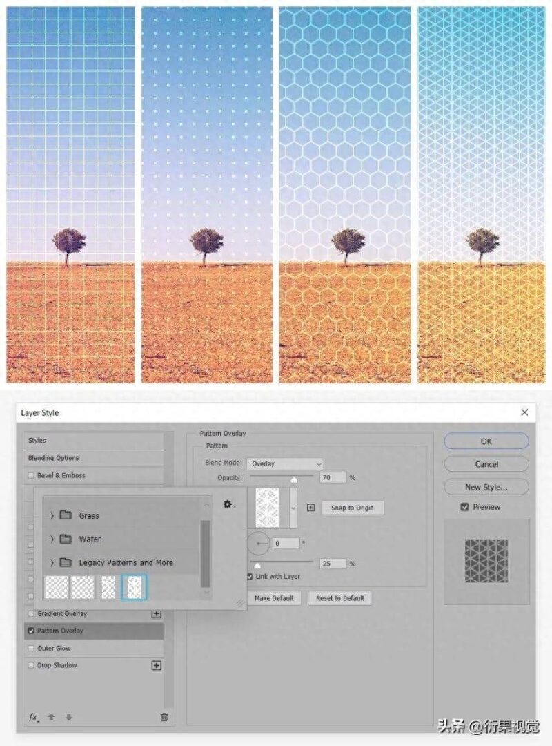 怎么用ps快速画格子-1 怎么用ps快速画格子-1