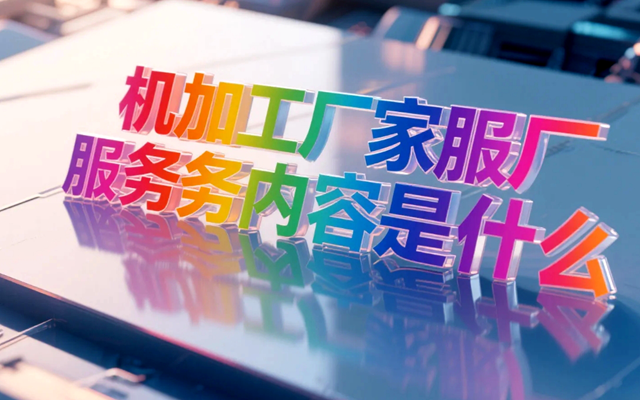 机加工厂家服务内容是什么？打造精密制造的幕后力量-赚在家创业号