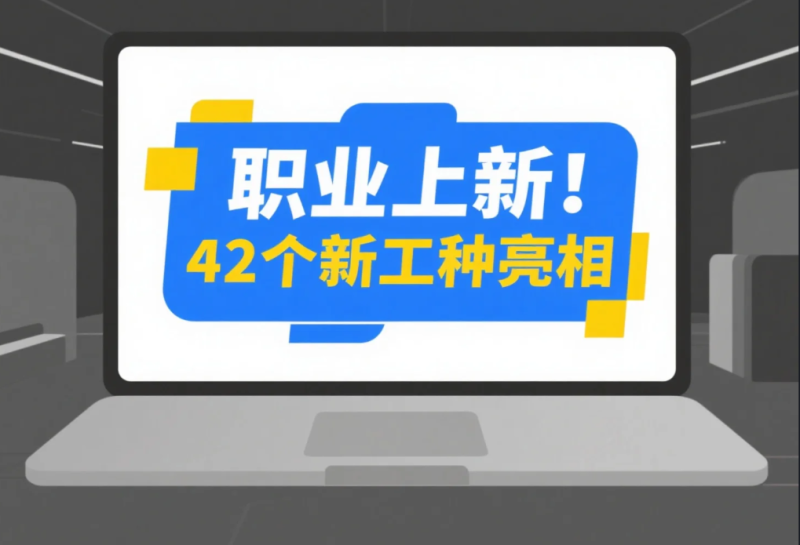 职业上新！42个新工种亮相-赚在家创业号