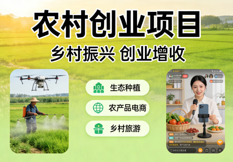 在农村做什么创业项目-专在家创业网