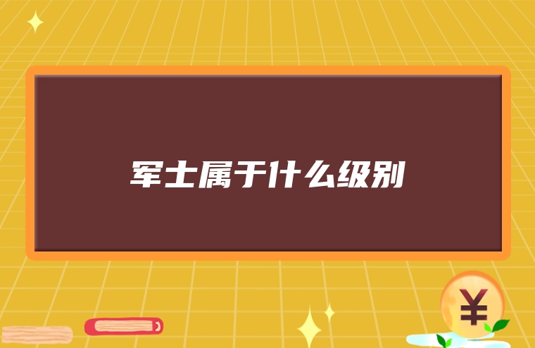 军士属于什么级别