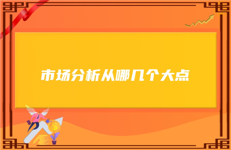 市场分析从哪几个大点